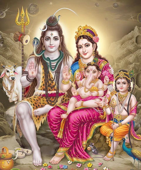 medium-god020-lord-shiva-family-wall-poster-lord-shivaji-hd-original-imafv29auterbtpj