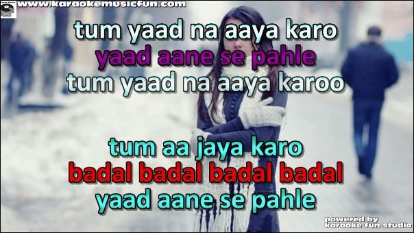 tum yaad na aaya karo