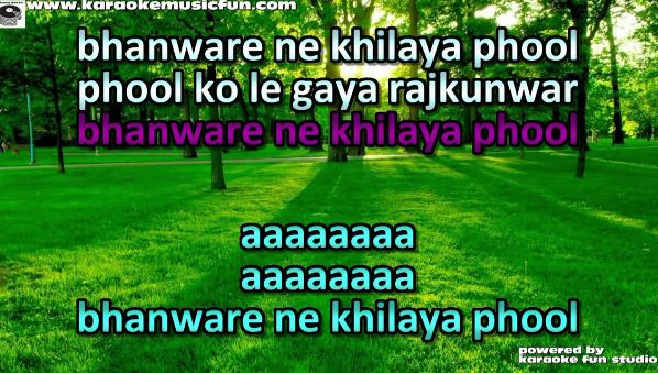 bhanwre ne khilaya phool